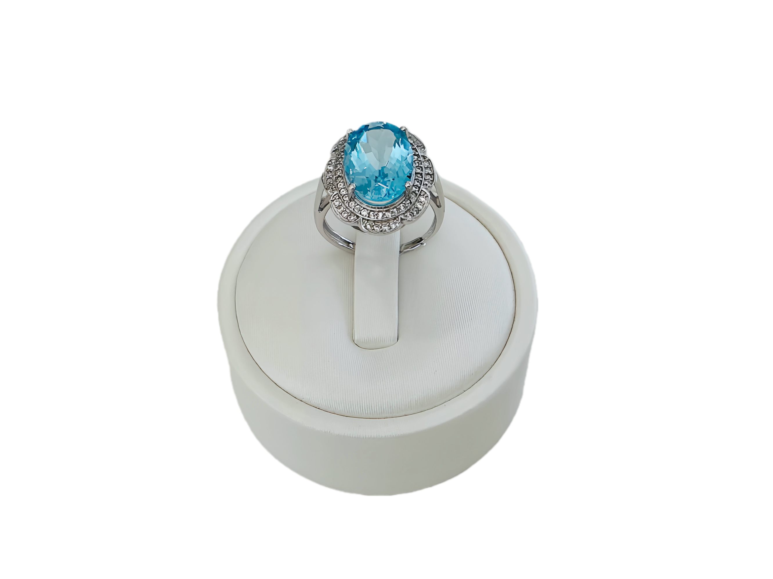 Wisdom Ring, Natural Crystal 4.5ct, S925 Sterling Silver, Adjustable Size